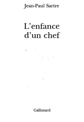 Couverture de L'enfance d'un chef