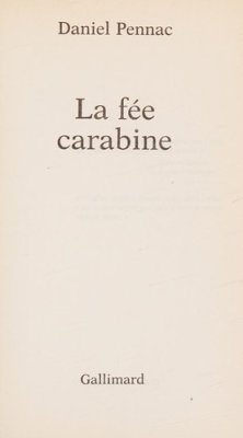 Couverture de La fée carabine