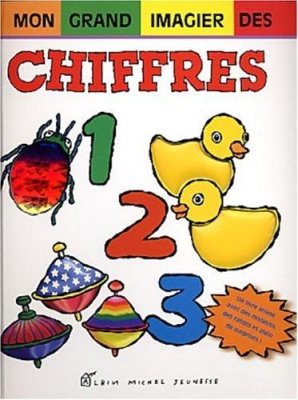 Couverture de Mon grand imagier des chiffres