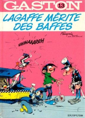 Couverture de Lagaffe mérite des baffes