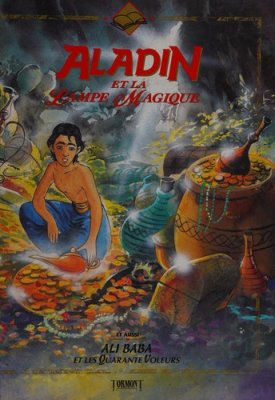 Couverture de Aladin et la lampe magique ; et aussi Ali Baba et les quarante voleurs
