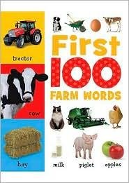 Couverture de First 100 farm words
