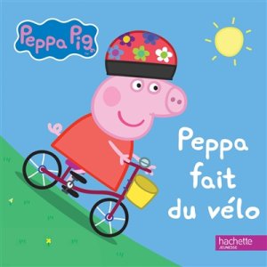Couverture de Peppa fait du vélo