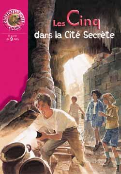 Couverture de Les Cinq dans la cité secrète
