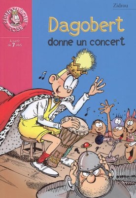 Couverture de Dagobert donne un concert