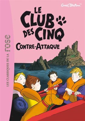 Couverture de Le club des cinq contre-attaque