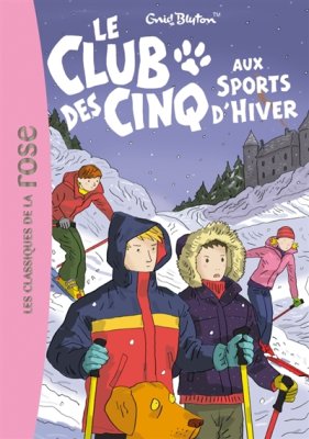 Couverture de Le club des cinq aux sports d'hiver