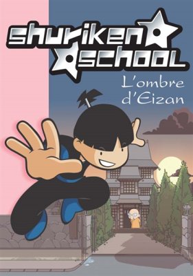 Couverture de Lombre d'Eizan - Shuriken School - Vol. 4