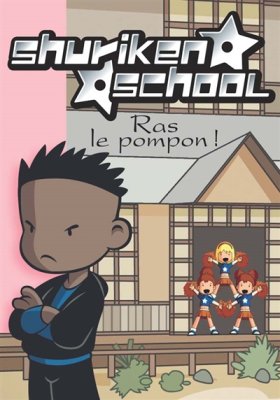Couverture de Ras le pompon !- Shuriken School - Vol. 6
