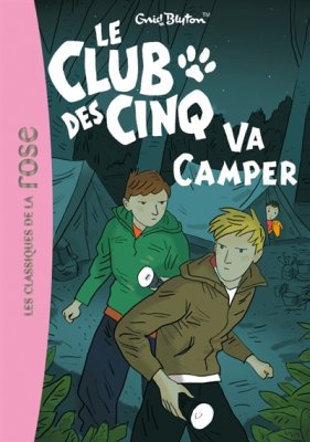 Couverture de Le club des cinq va camper