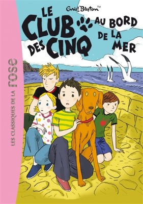 Couverture de Le club des cinq au bord de la mer