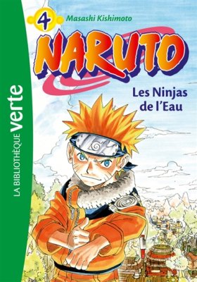 Couverture de Les Ninjas de l'Eau- Naruto - Vol.4