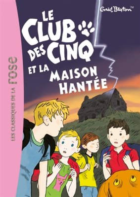 Couverture de Le club des cinq et la maison hantée