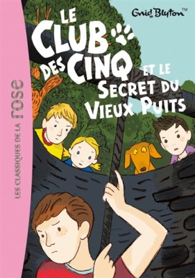 Couverture de Le Club des cinq et le secret du vieux puits
