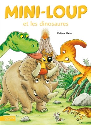 Couverture de Mini-loup et les dinosaures