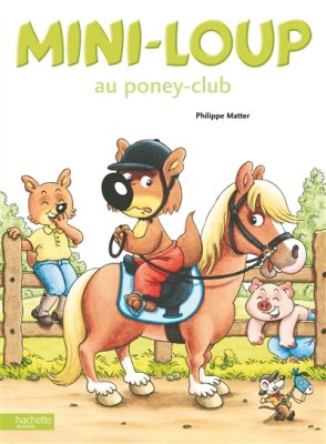 Couverture de Mini-Loup au poney-club