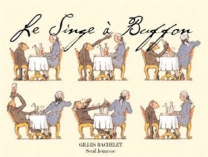 Couverture de Le singe à Buffon