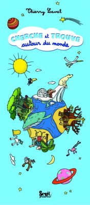 Couverture de Cherche et trouve autour du monde