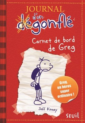 Couverture de Carnet de bord de Greg Heffley