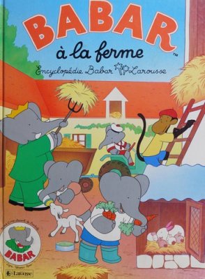 Couverture de Babar à la ferme