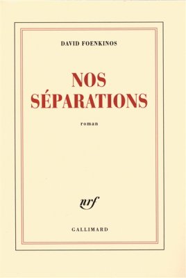 Couverture de Nos séparations