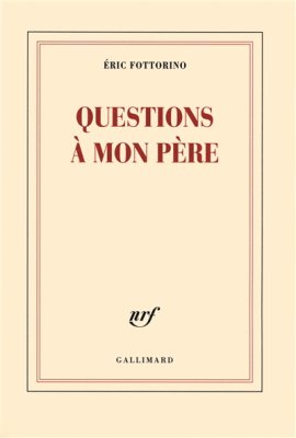 Couverture de Questions à mon père
