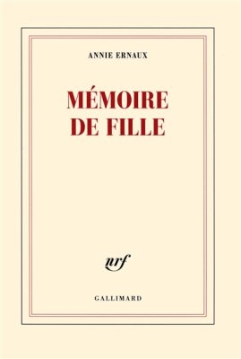 Couverture de Mémoire de fille