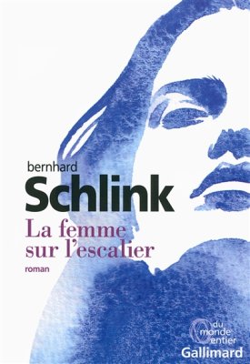 Couverture de La femme sur l'escalier
