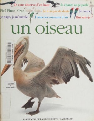 Couverture de Un oiseau
