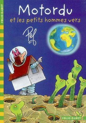 Couverture de Motordu et les petits hommes verts