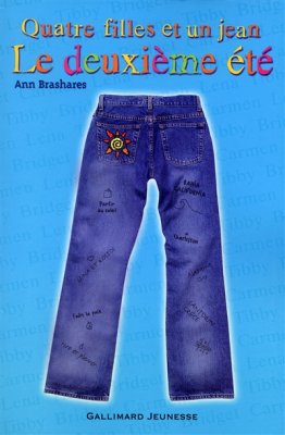 Couverture de Quatre filles et un jean / Le deuxième été /T2