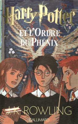 Couverture de Harry Potter et l'ombre du Phénix