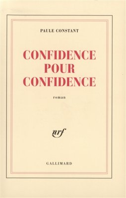 Couverture de Confidence pour confidence