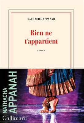 Couverture de Rien ne t'appartient