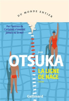 Couverture de La ligne de nage