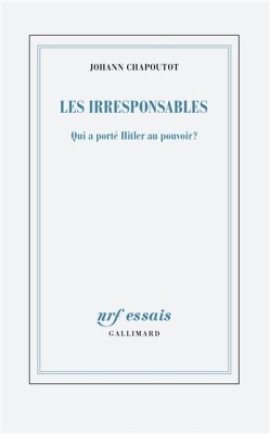 Couverture de Les irresponsables