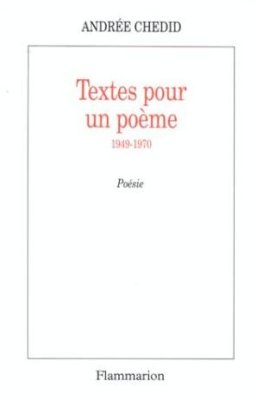Couverture de Textes pour un poème