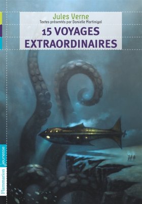 Couverture de 15 Voyages extraordinaires