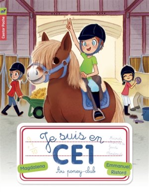 Couverture de Au poney club