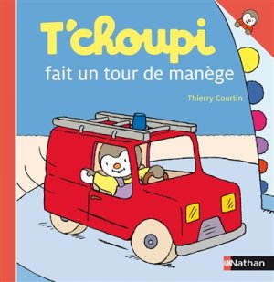 Couverture de T'choupi fait un tour de manège