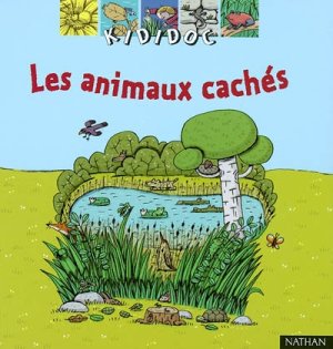 Couverture de Les animaux cachés - kididoc