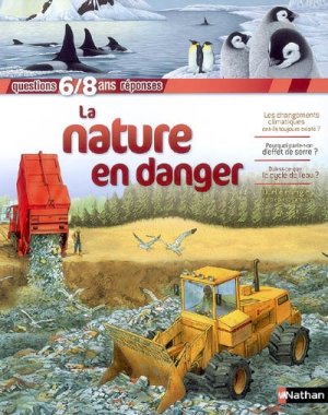 Couverture de La nature en danger - questions /réponses