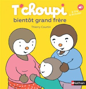 Couverture de T'choupi bientôt grand frère