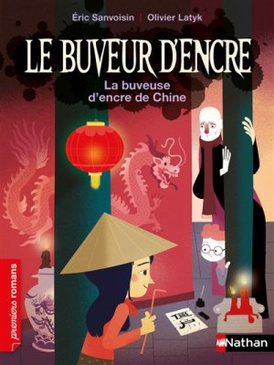 Couverture de La buveuse d'encre de Chine