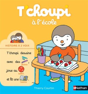 Couverture de T'choupi à l'école