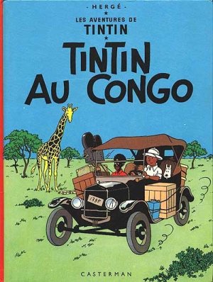 Couverture de TINTIN au Congo