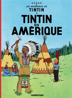 Couverture de TINTIN en Amérique