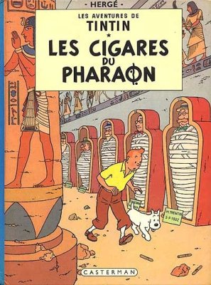 Couverture de Les cigares du Pharaon