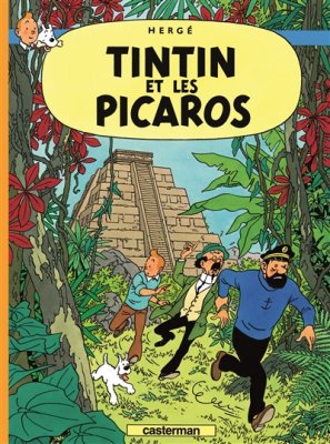 Couverture de Tintin et les picaros