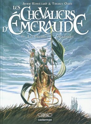 Couverture de Les Chevaliers d'émeraude/ T1 Les enfants magiques